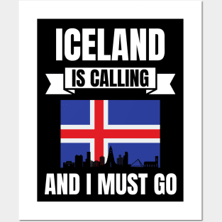 Iceland Travel Posters and Art